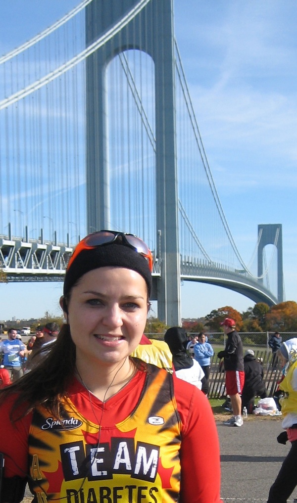 Anne Hospod ran the New York City Marathon for Team Diabetes.
