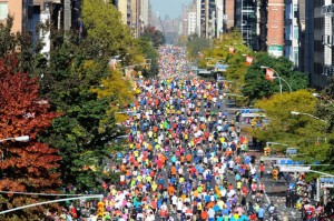 ING New York City Marathon, running