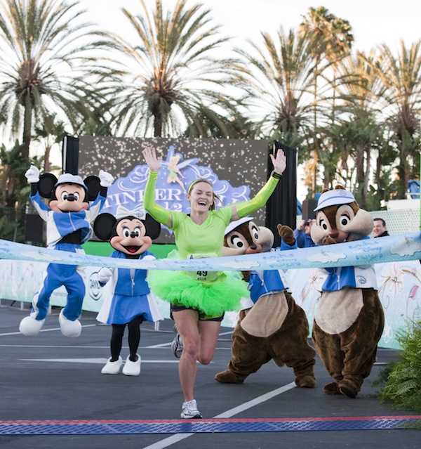 Tink Winner half-marathon