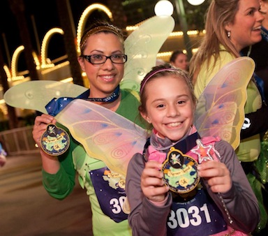 Tinker Bell Family Fun Run 5K Disney races, run Disney, kids races, family fun run