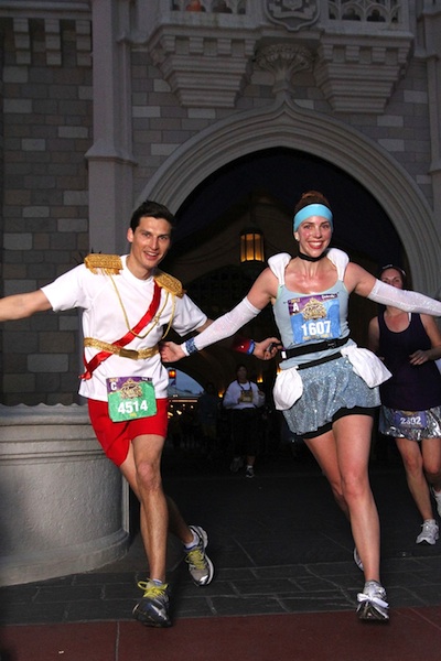 How To Make Cinderella and Prince Charming Disney Running Costumes