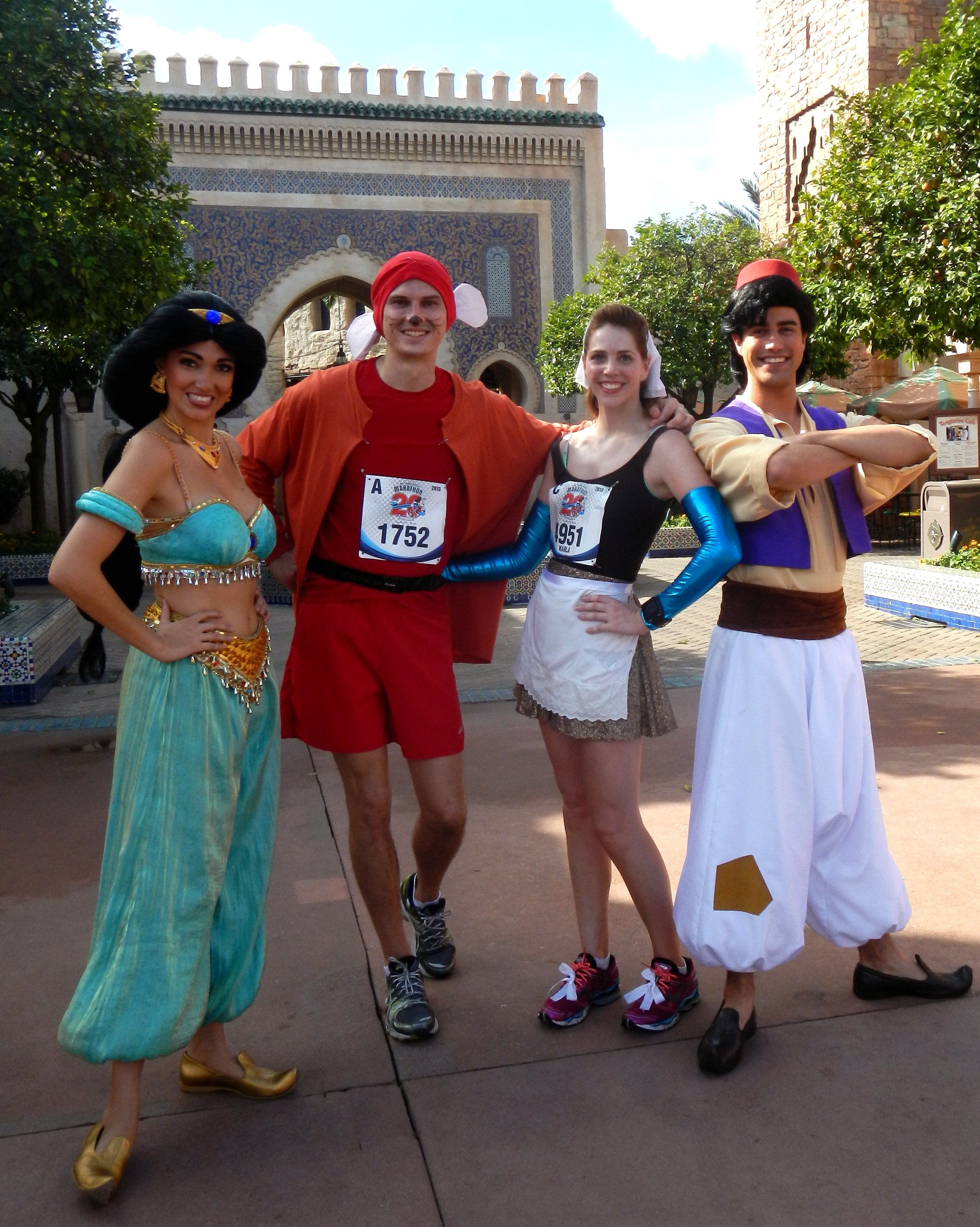 cinderella running outfit