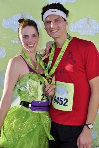 Disney running, run Disney, Disney Half Marathon, Tinker Bell Half Marathon, Tinker Bell running costume, runDisney