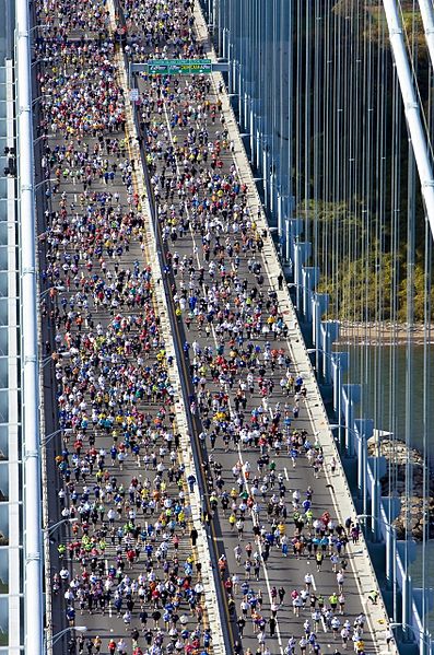 ING New York City Marathon, ING NYC Marathon, marathon lottery, Verrazano-Narrows Bridge