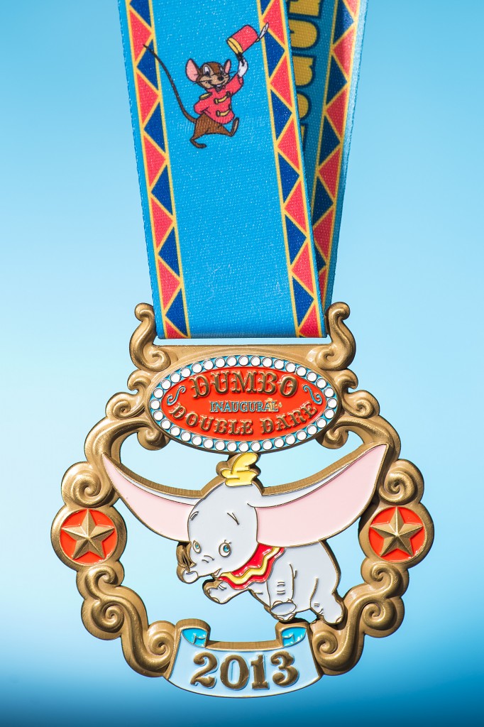 Dislenyland Half Marathon , Dumbo double dare medal