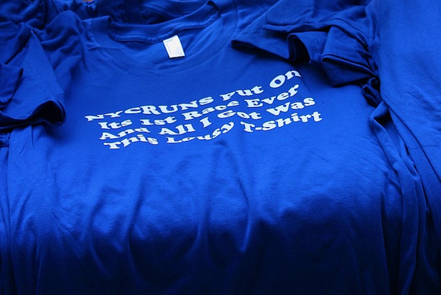 The Lousy T-Shirt Race T-Shirt. (Photo: Juan Monroy via Flickr/Creative Commons)