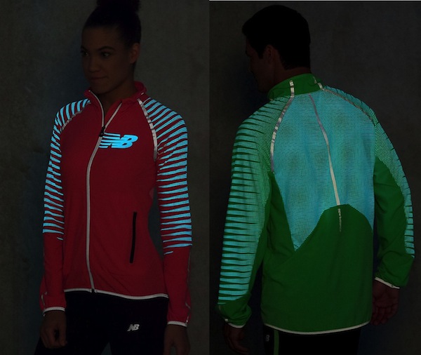 new balance hi viz running jacket