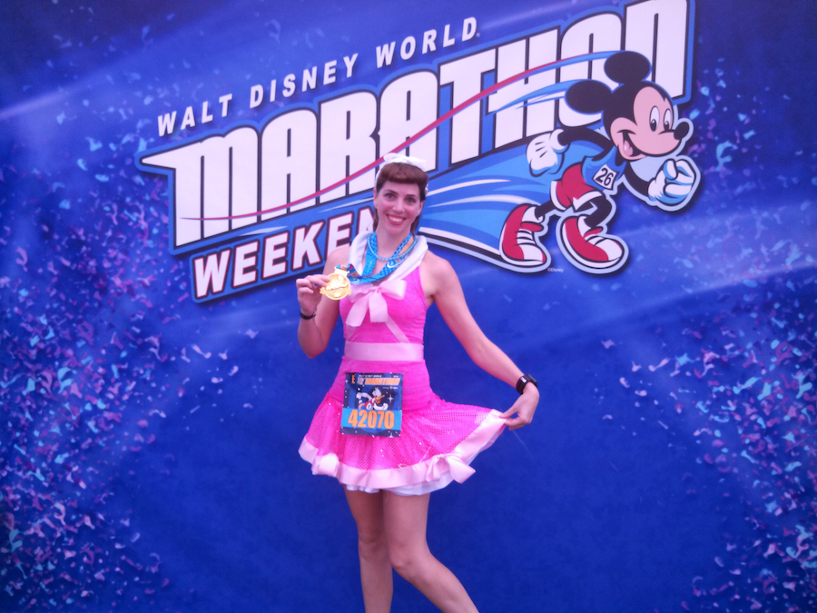 Walt Disney World Half Marathon, Cinderella running costume