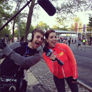 Goofin' at the start. (Photo: nyrr_ontherun/Instagram)