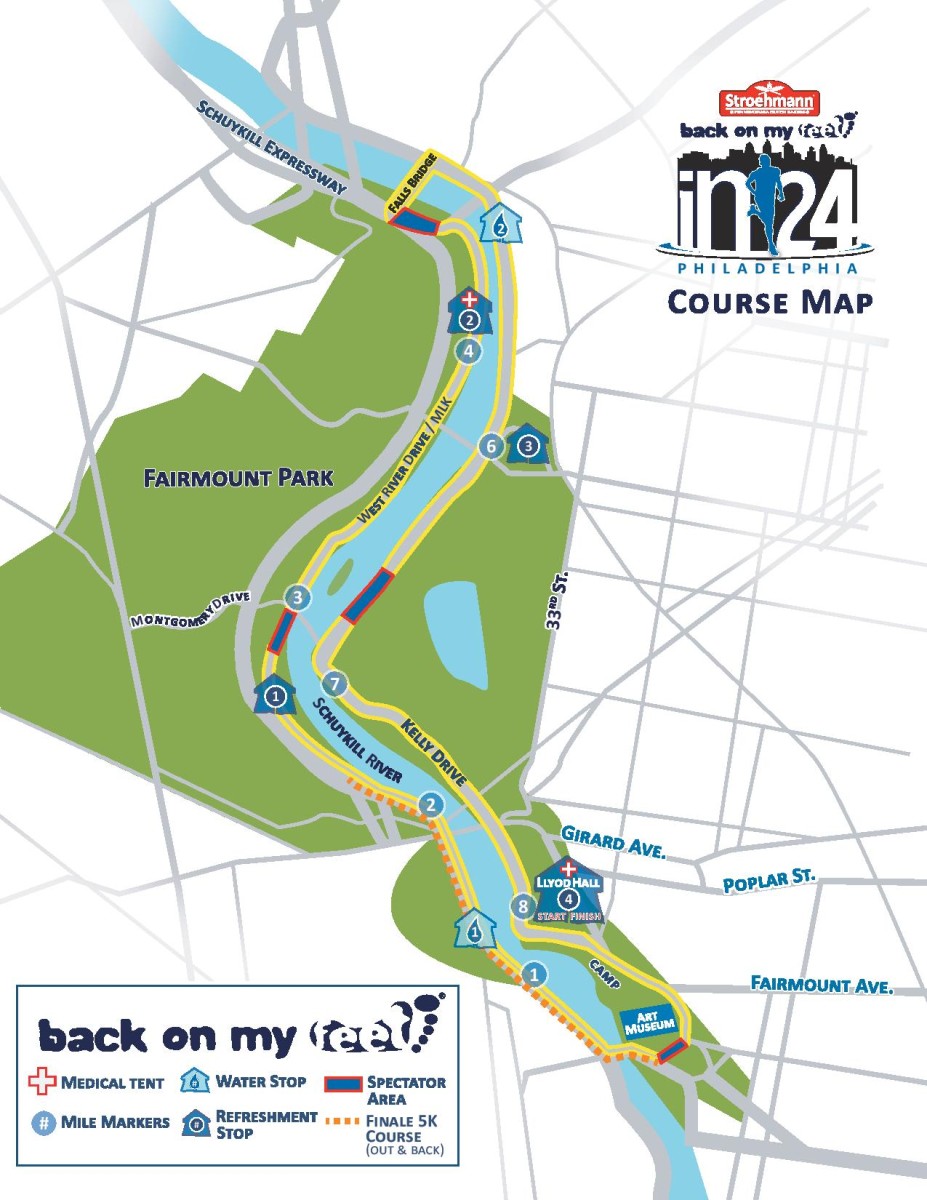 Win in24 Philadelphia Midnight Madness or Finale 5K Entries Run