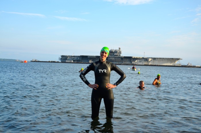 Race Report: Naval Station Newport Sprint Triathlon