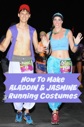 How To Make An Aladdin & Jasmine Running Costume