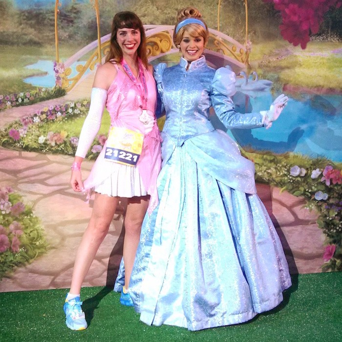 Disney Princess Half Marathon Running Costume Peak