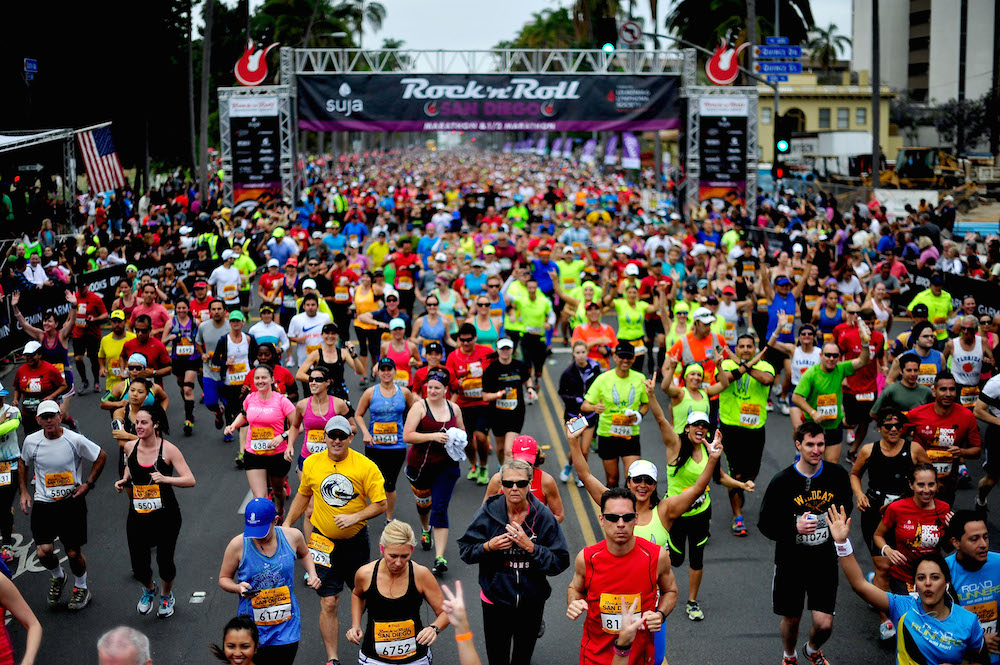Suja Rock 'n' Roll San Diego Marathon & 1/2 Benefitting Leukemia