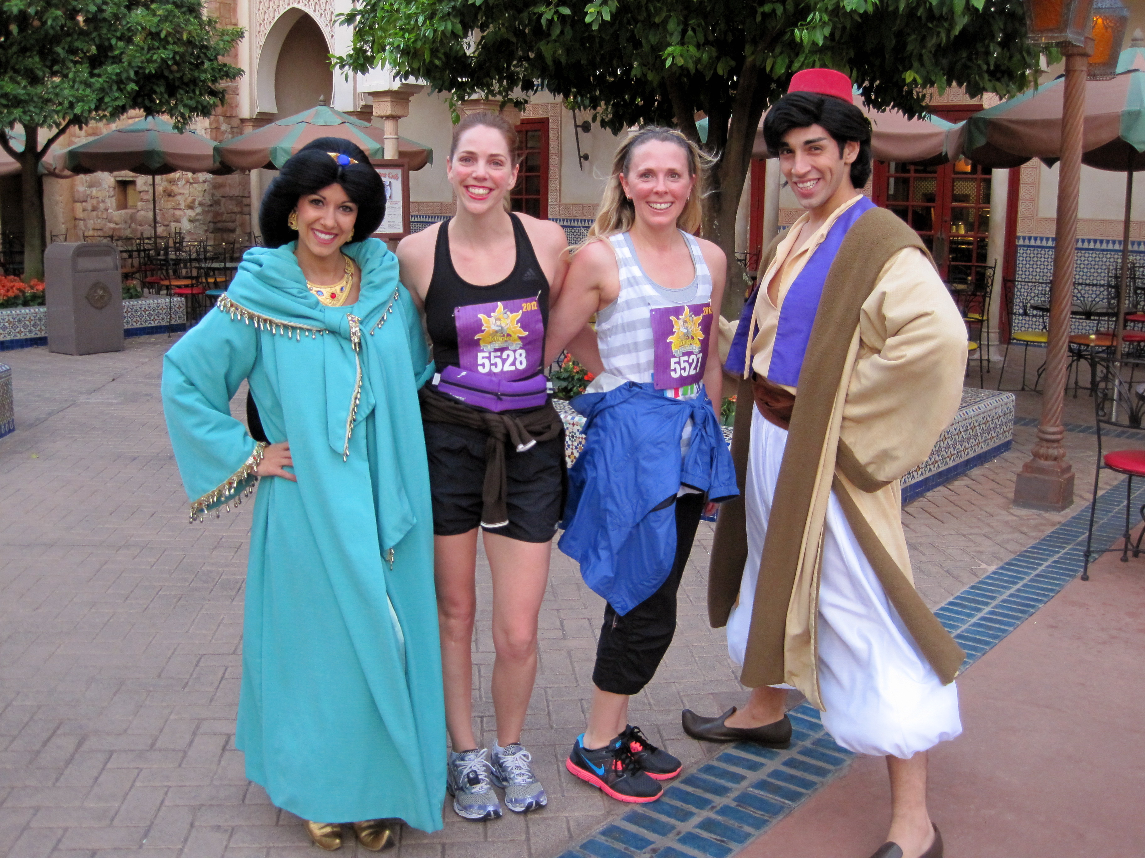 With Jasmine and Aladdin in Morocco